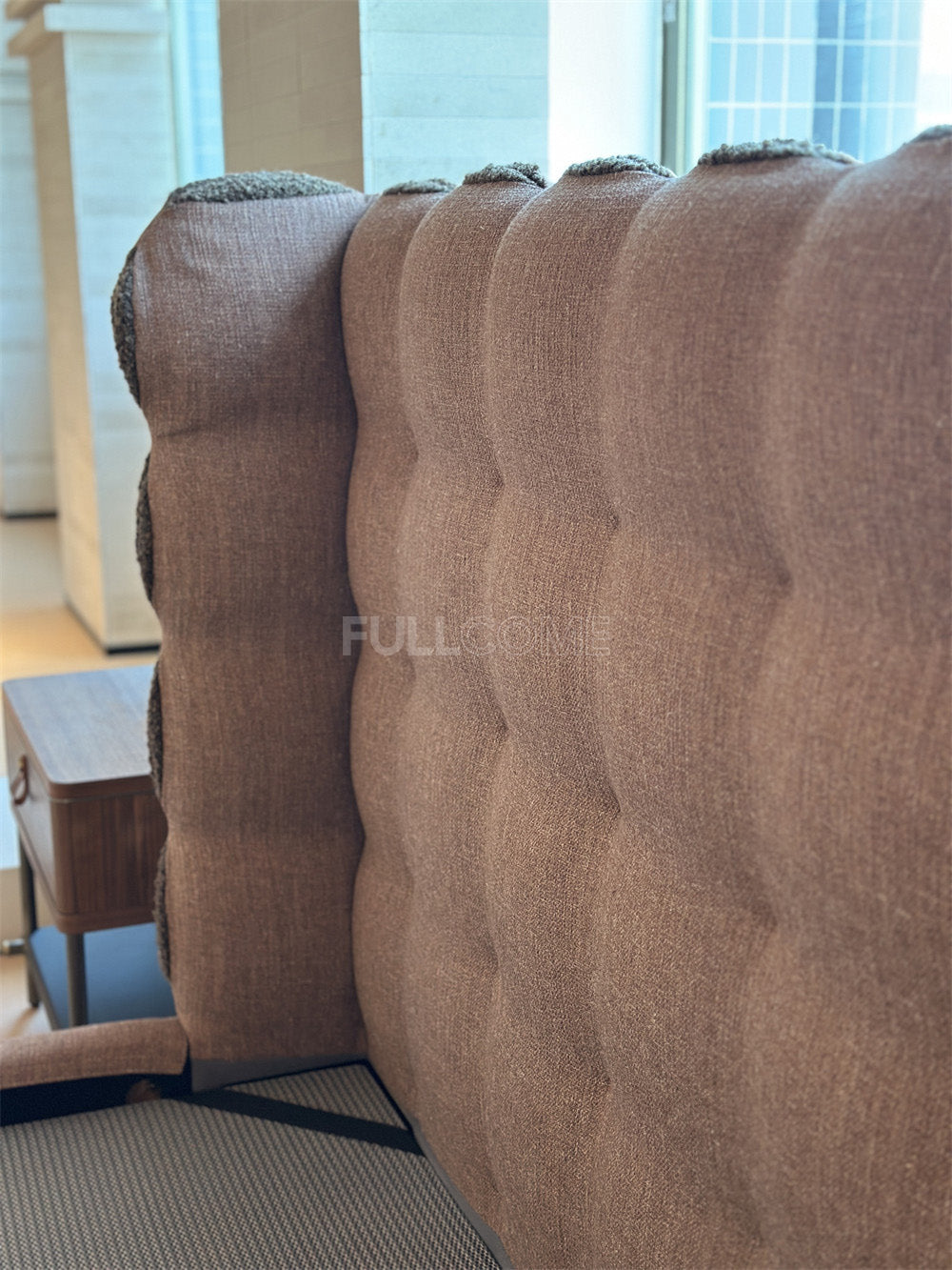 The Scallop Tuft Bed