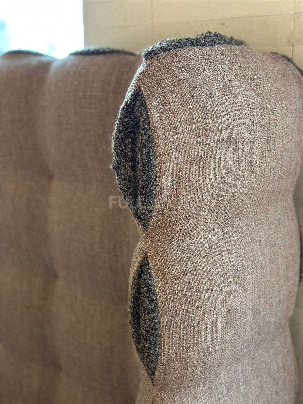 The Scallop Tuft Bed