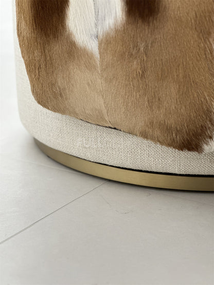 The Hide Drape Swivel Chair