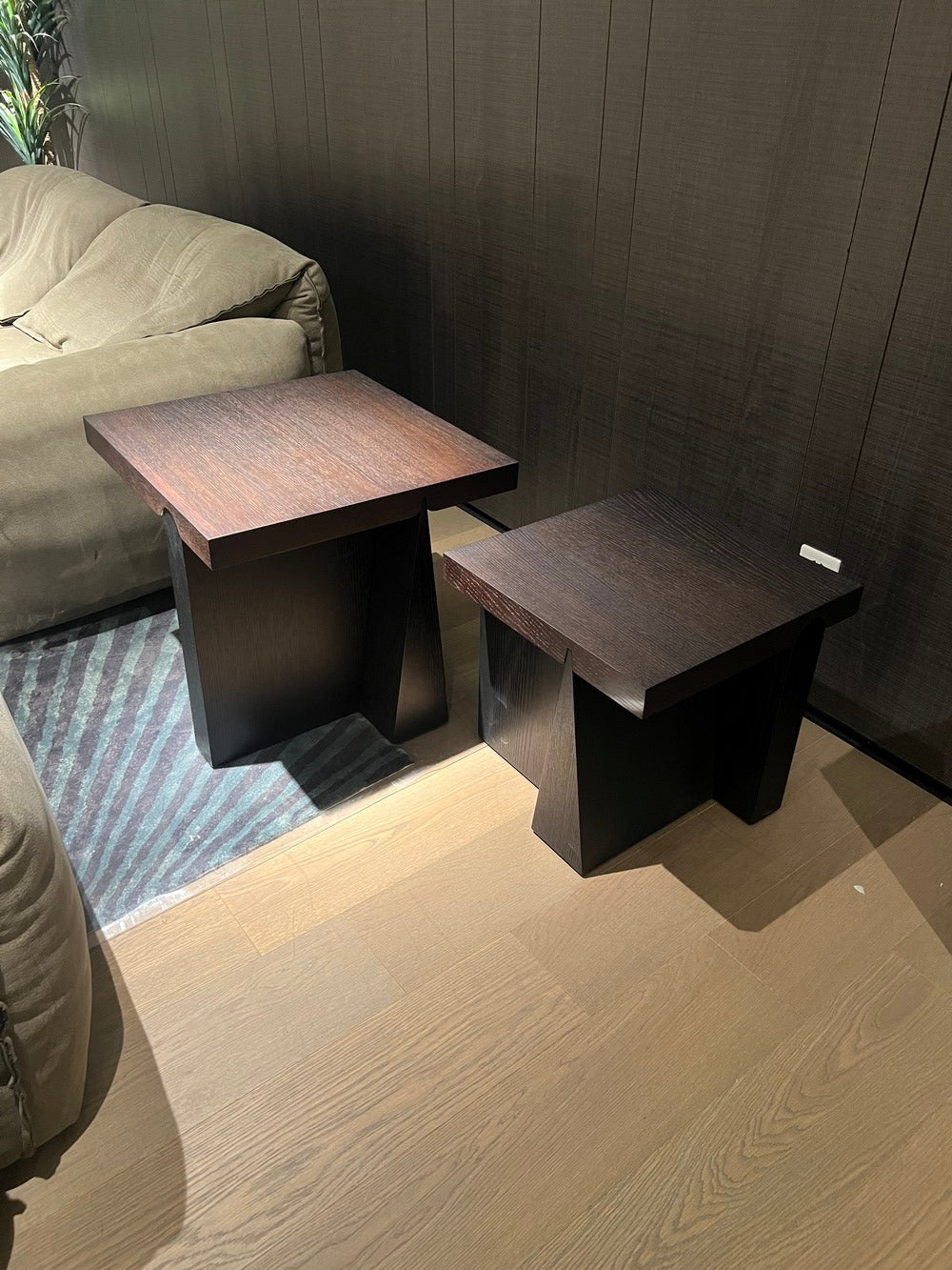The Wedge-Base Side Table