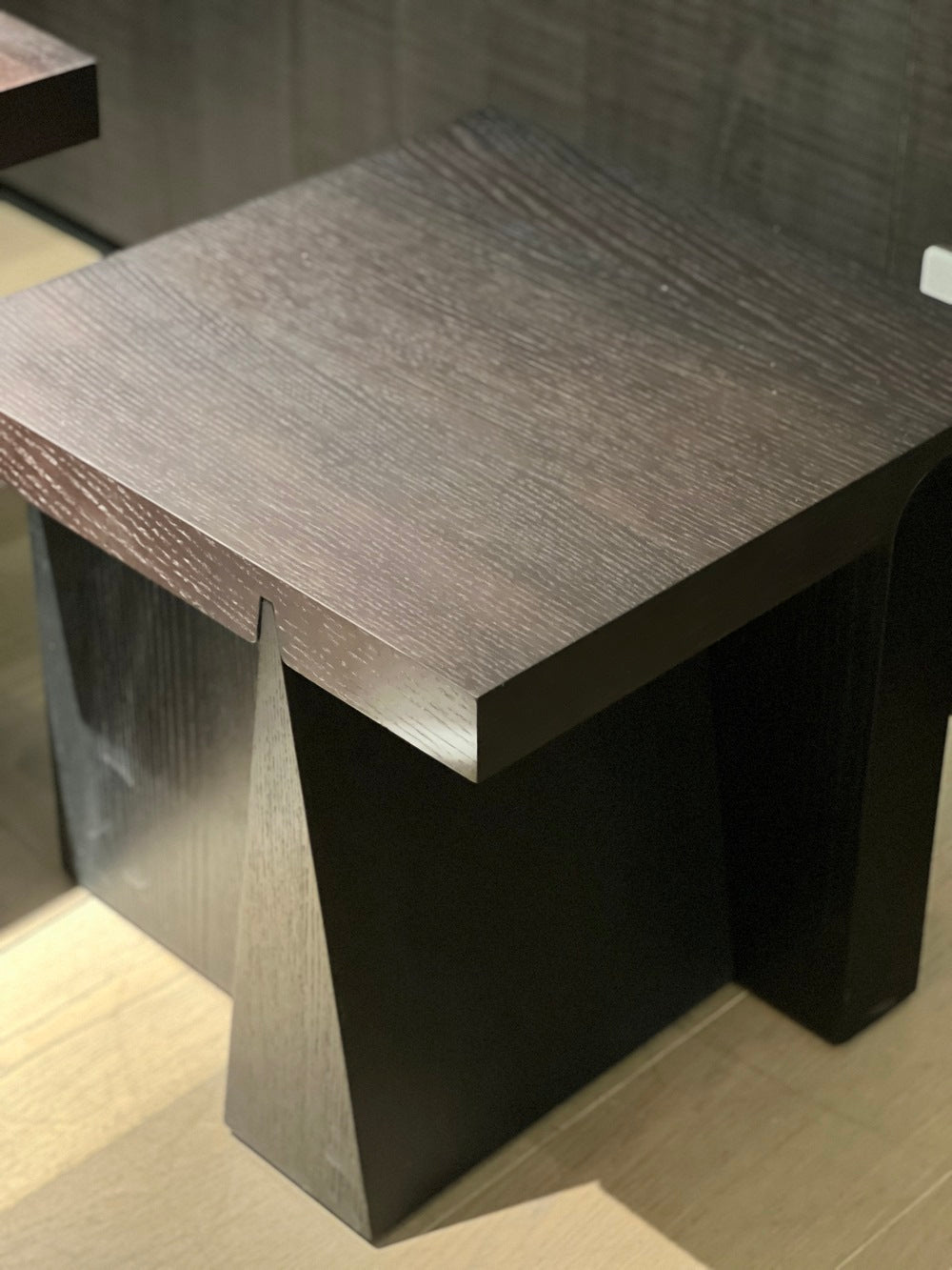 The Wedge-Base Side Table