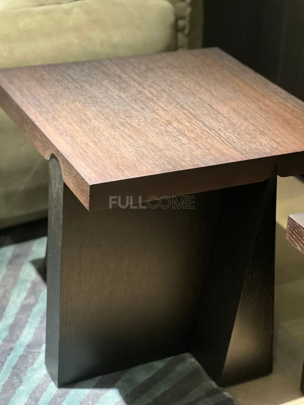 The Wedge-Base Side Table