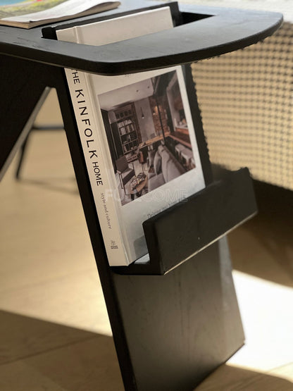 The A-Frame Magazine Side Table