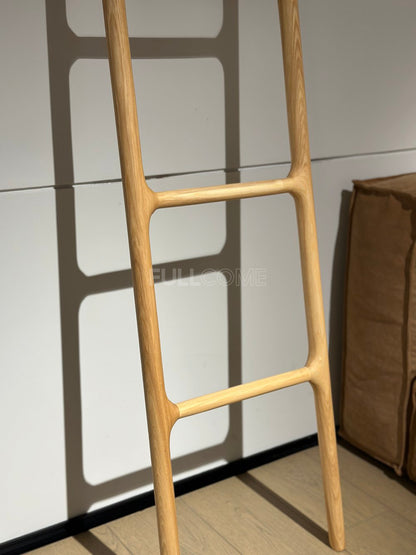 The Ladder Rail Coat Rack