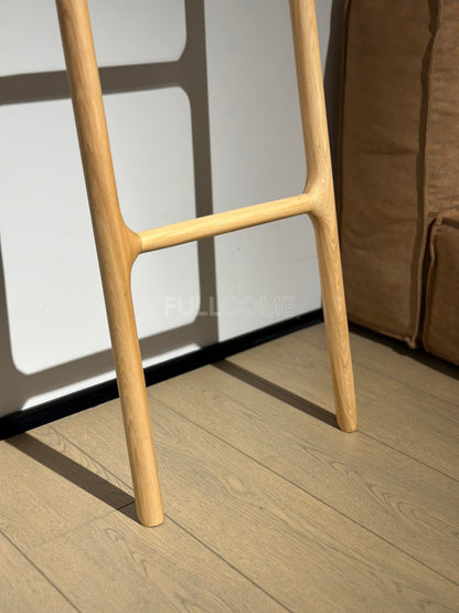 The Ladder Rail Coat Rack