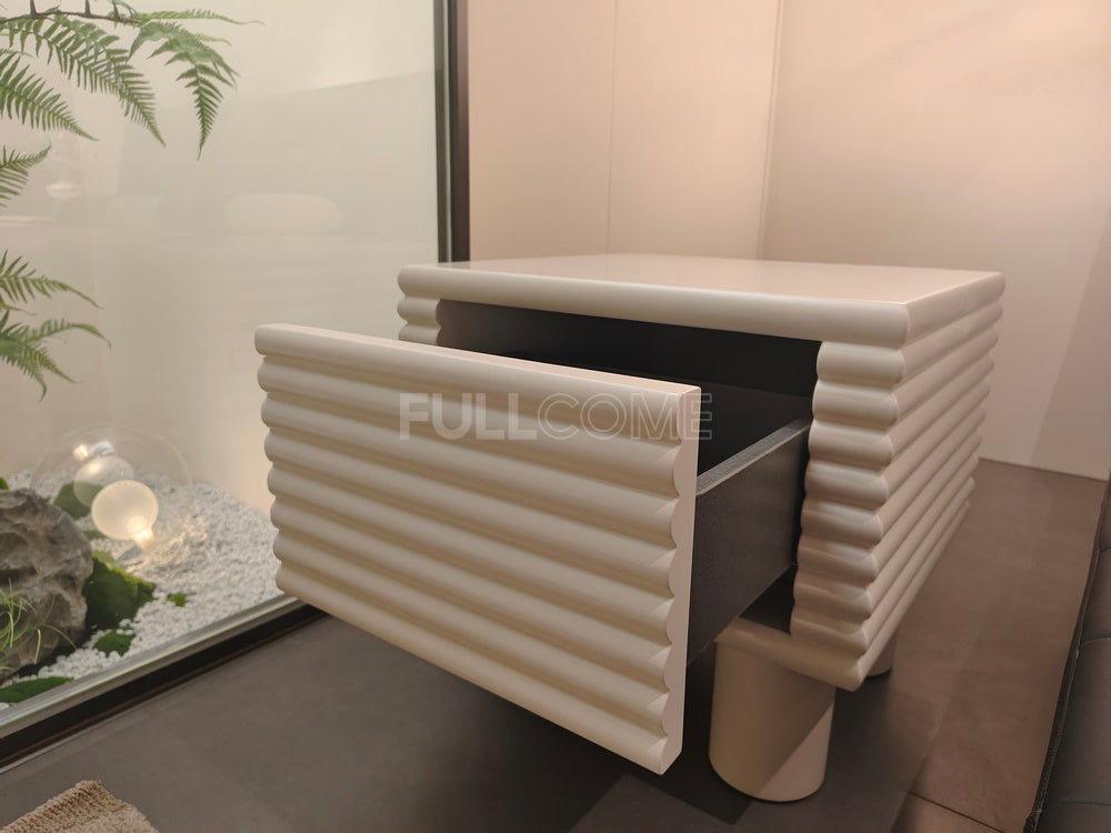 The Ribbed Drawer Nightstand