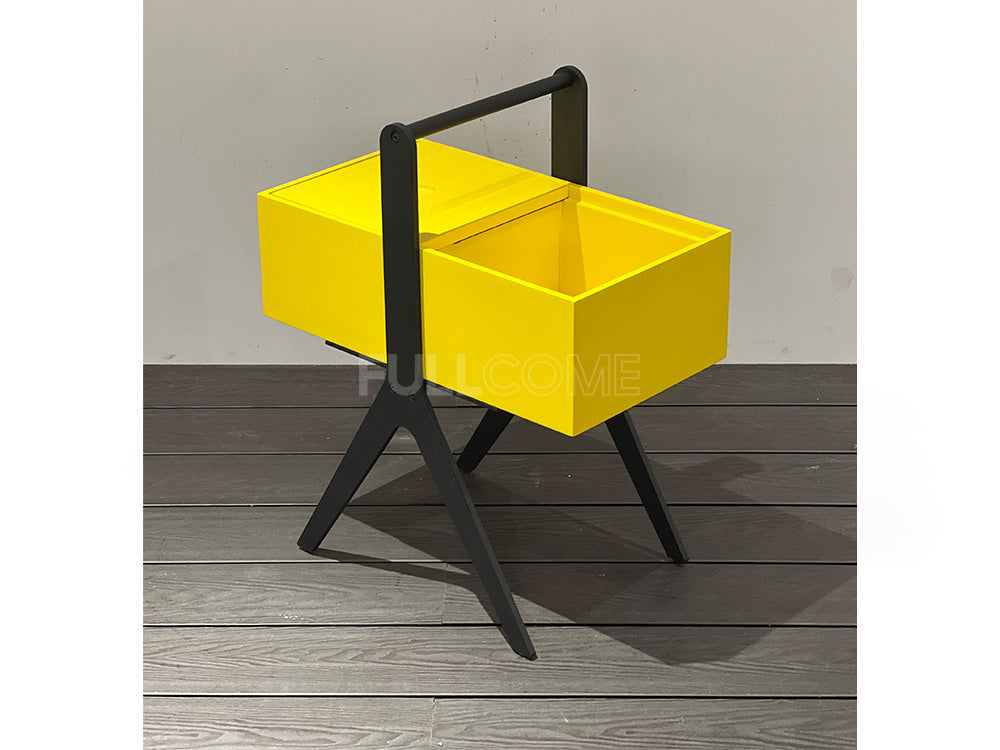 The Yellow Caddy Side Table