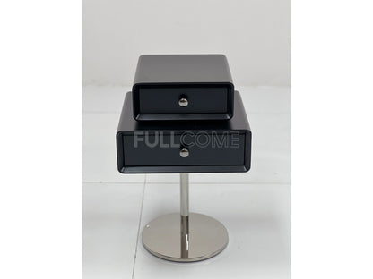 The Pedestal Stacked Drawer Nightstand