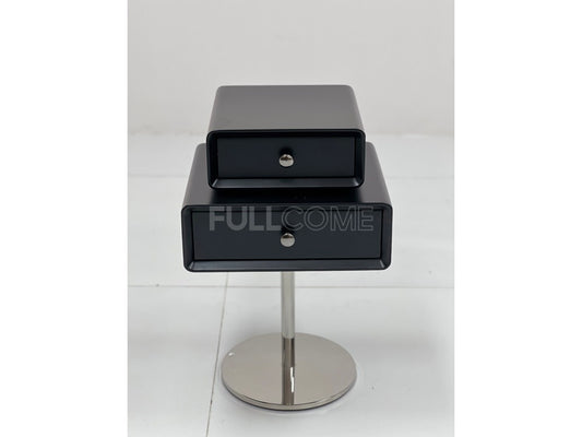 The Pedestal Stacked Drawer Nightstand