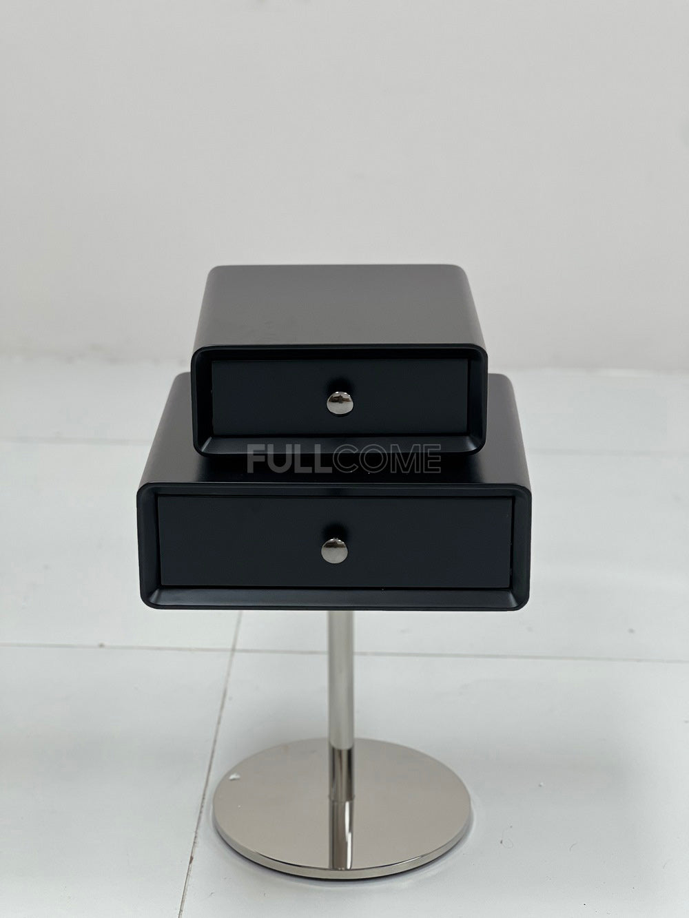 The Pedestal Stacked Drawer Nightstand