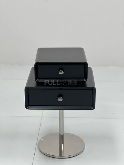 The Pedestal Stacked Drawer Nightstand