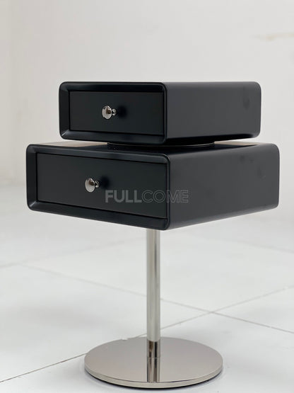The Pedestal Stacked Drawer Nightstand