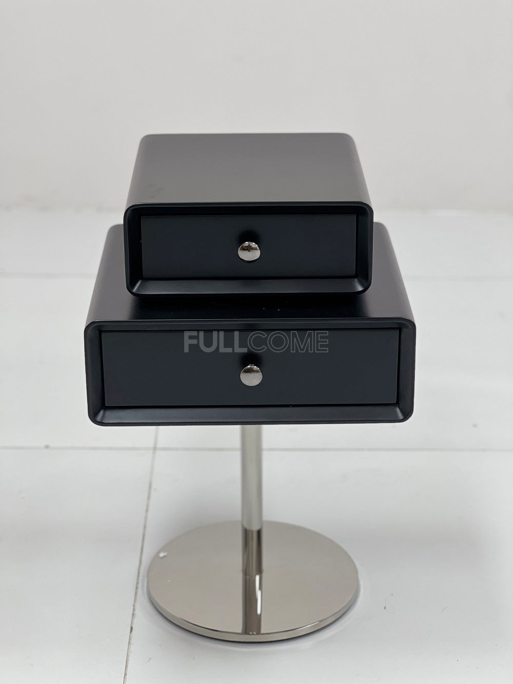 The Pedestal Stacked Drawer Nightstand