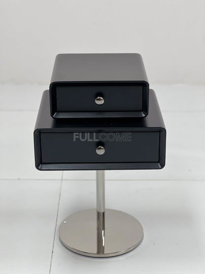 The Pedestal Stacked Drawer Nightstand