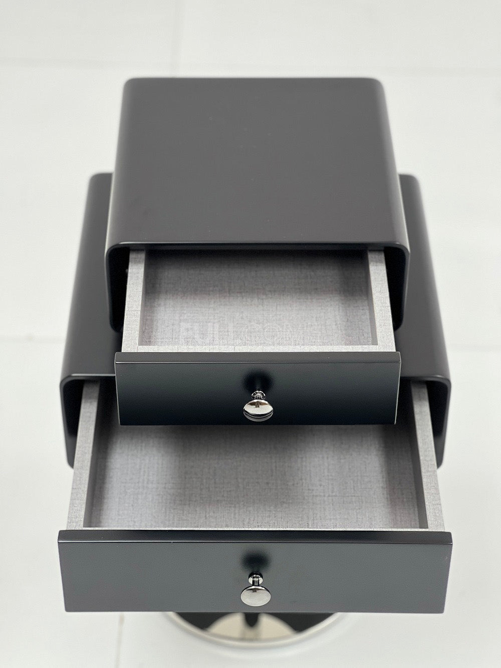 The Pedestal Stacked Drawer Nightstand