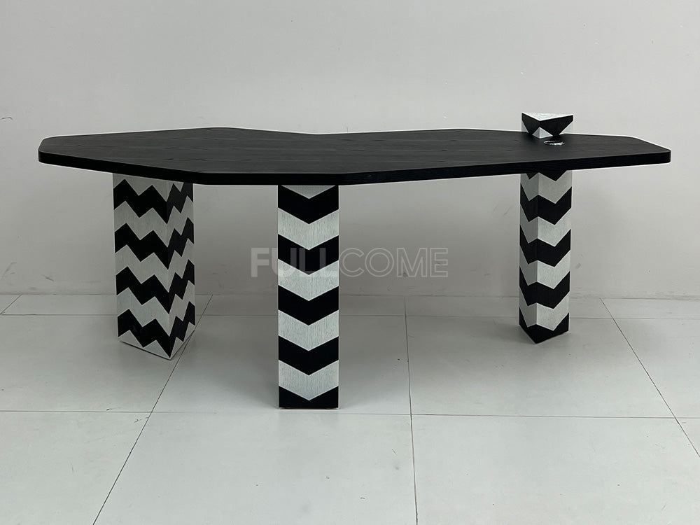 The Chevron Column Dining Table