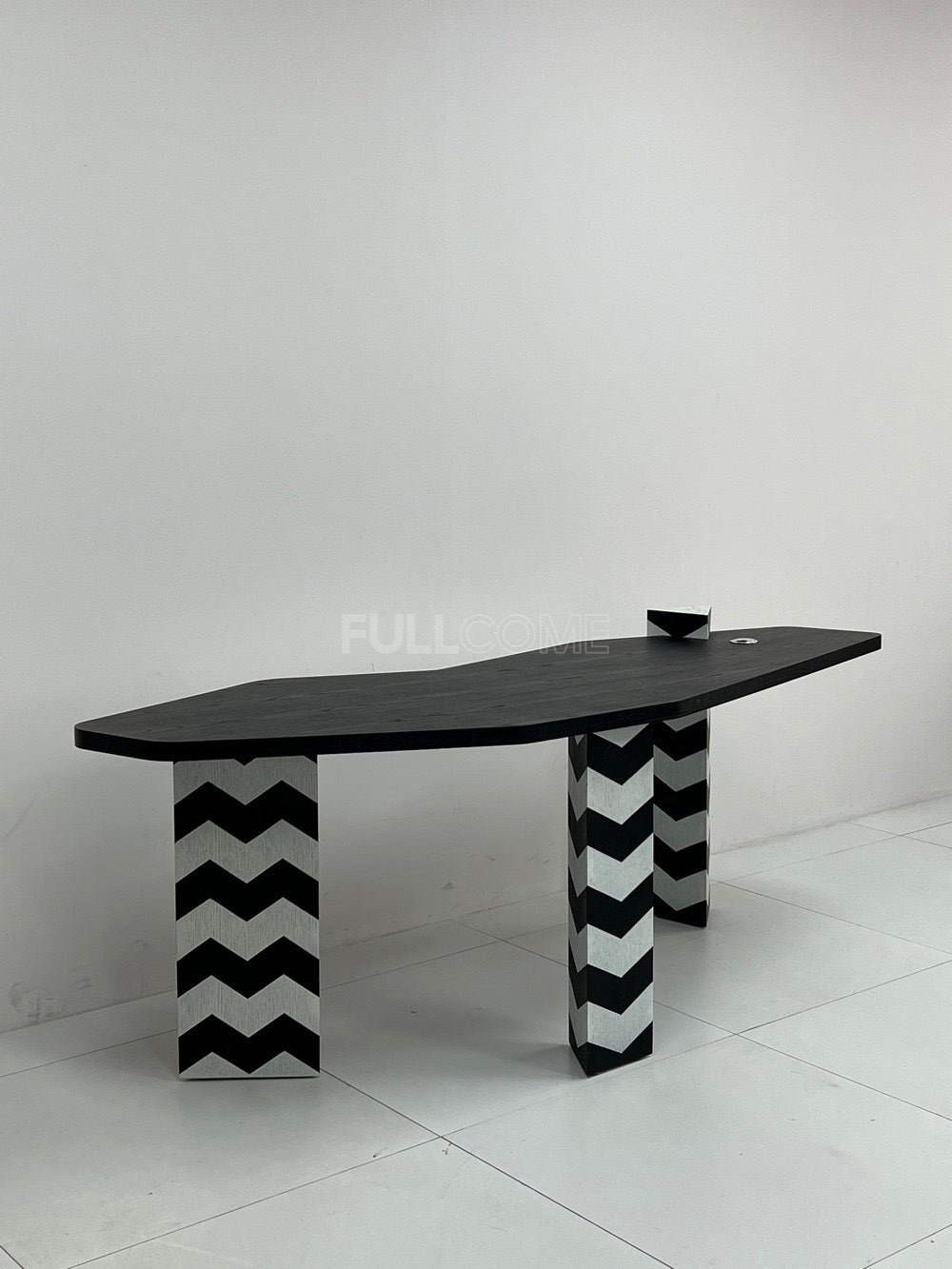 The Chevron Column Dining Table