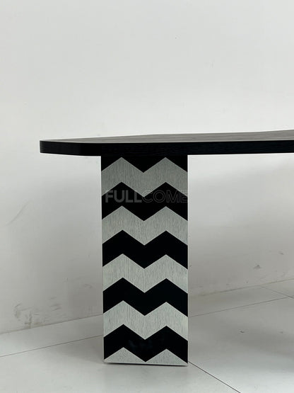 The Chevron Column Dining Table