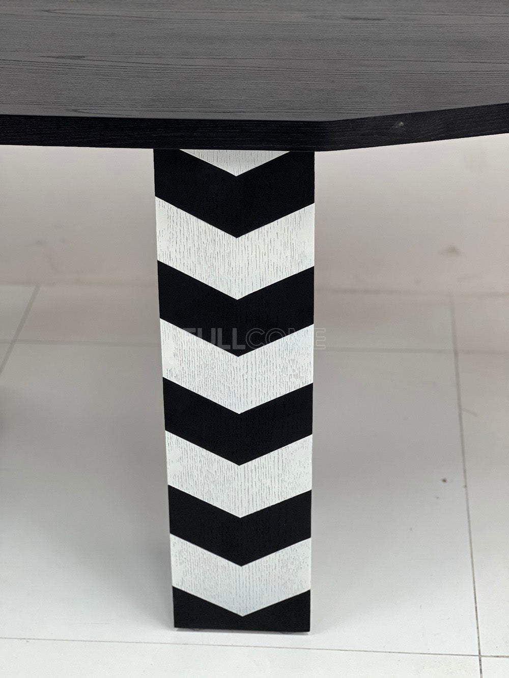 The Chevron Column Dining Table