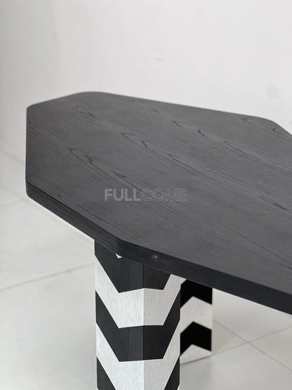 The Chevron Column Dining Table