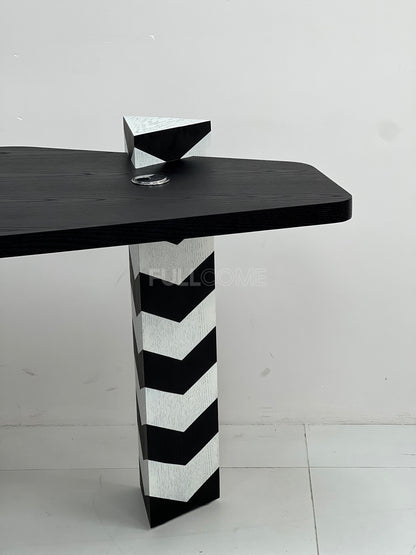 The Chevron Column Dining Table