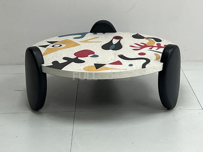The Disc-Leg Painted Coffee Table