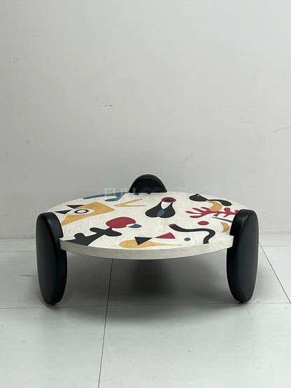 The Disc-Leg Painted Coffee Table