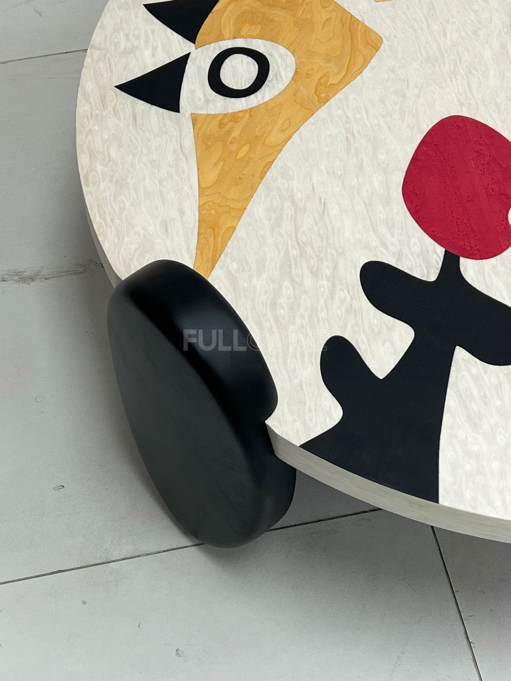The Disc-Leg Painted Coffee Table