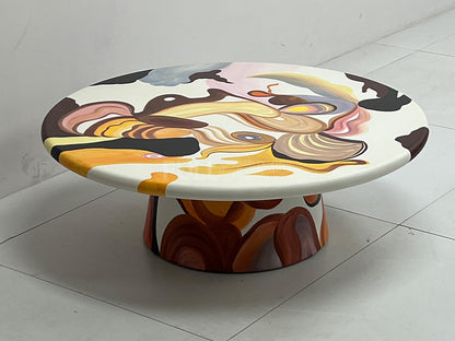 The Ochre Painted Coffee Table