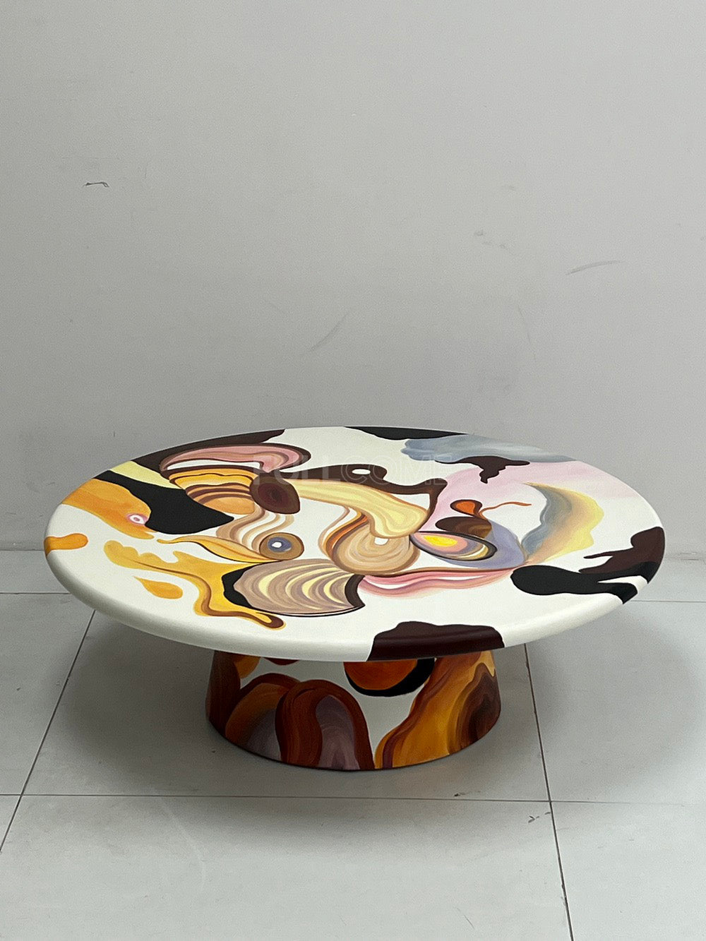 The Ochre Painted Coffee Table