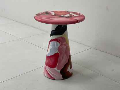 The Mushroom Swirl Side Table