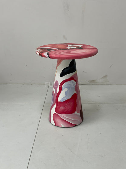 The Mushroom Swirl Side Table