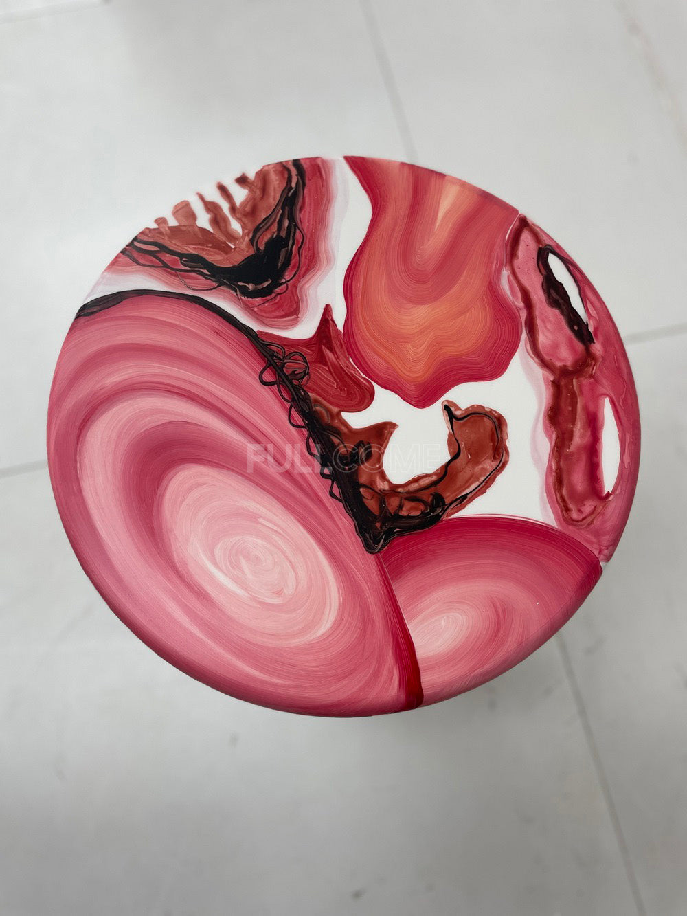 The Mushroom Swirl Side Table
