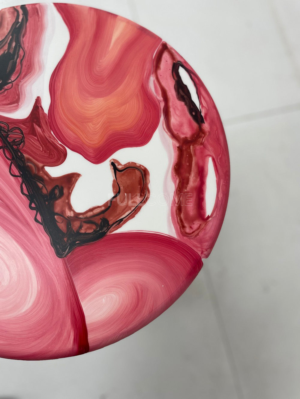 The Mushroom Swirl Side Table