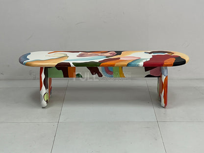 The Painted Pill Bench