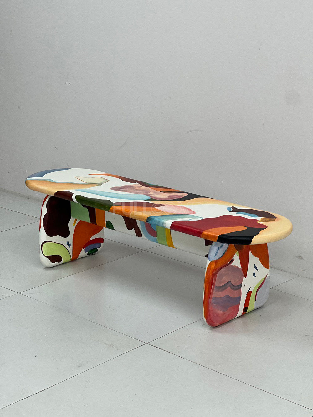 The Painted Pill Bench