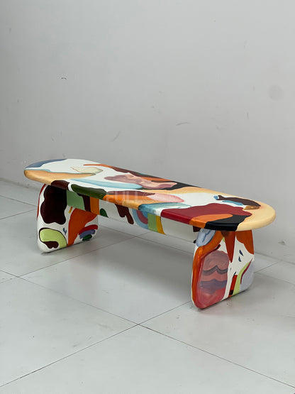 The Painted Pill Bench