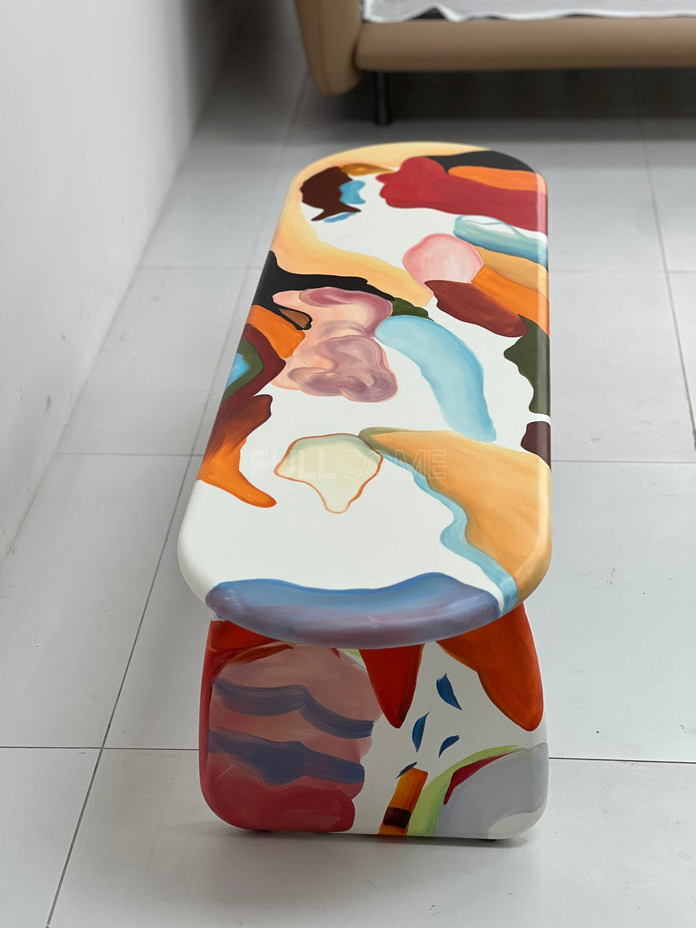 The Painted Pill Bench