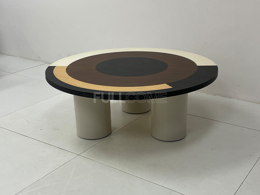The Bullseye Round Coffee Table