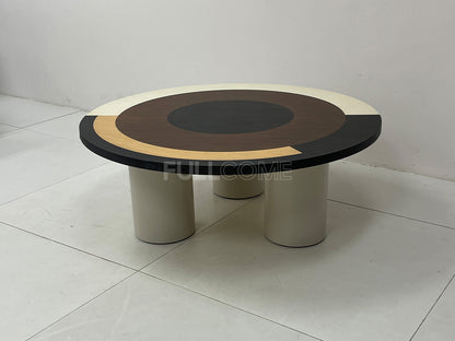 The Bullseye Round Coffee Table