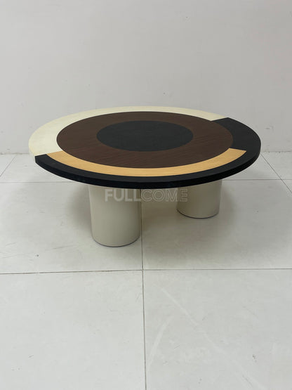 The Bullseye Round Coffee Table