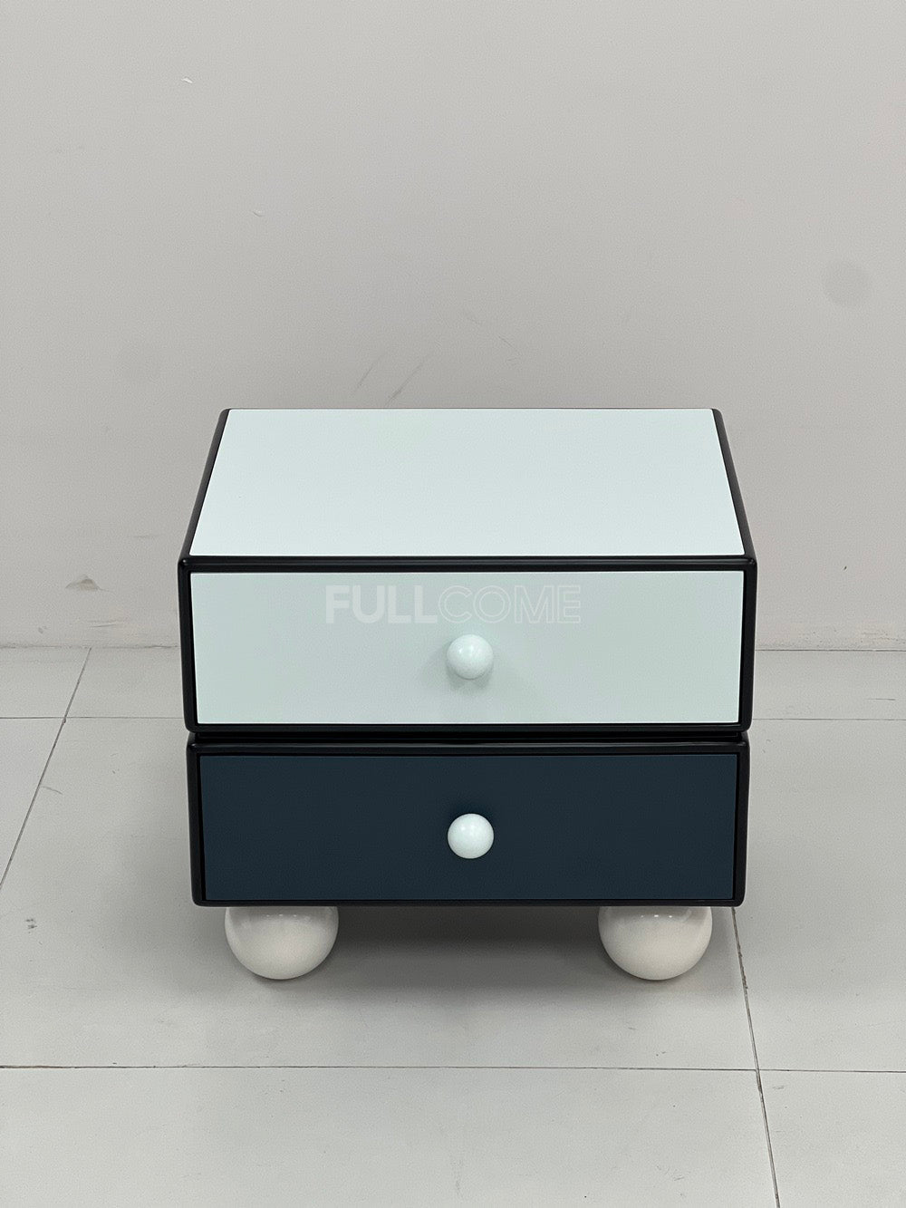 The Haze Blue Twin Nightstand