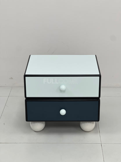 The Haze Blue Twin Nightstand
