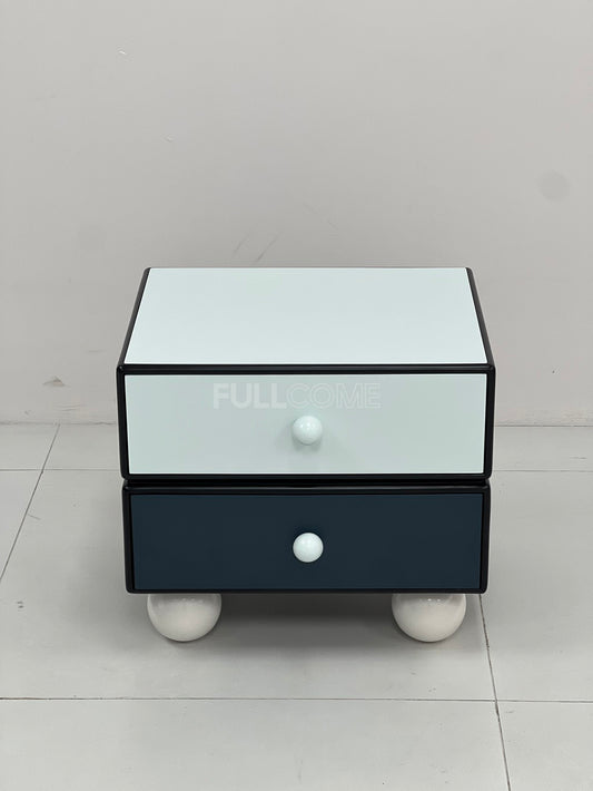 The Haze Blue Twin Nightstand