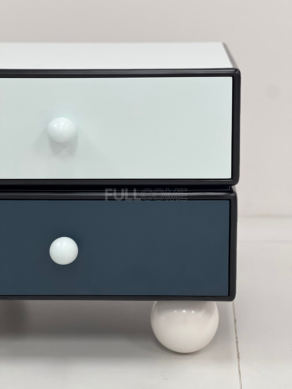 The Haze Blue Twin Nightstand