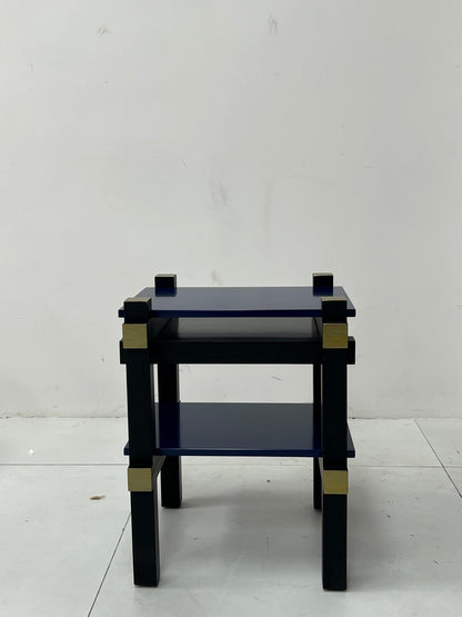 The Brass-Corner Side Table
