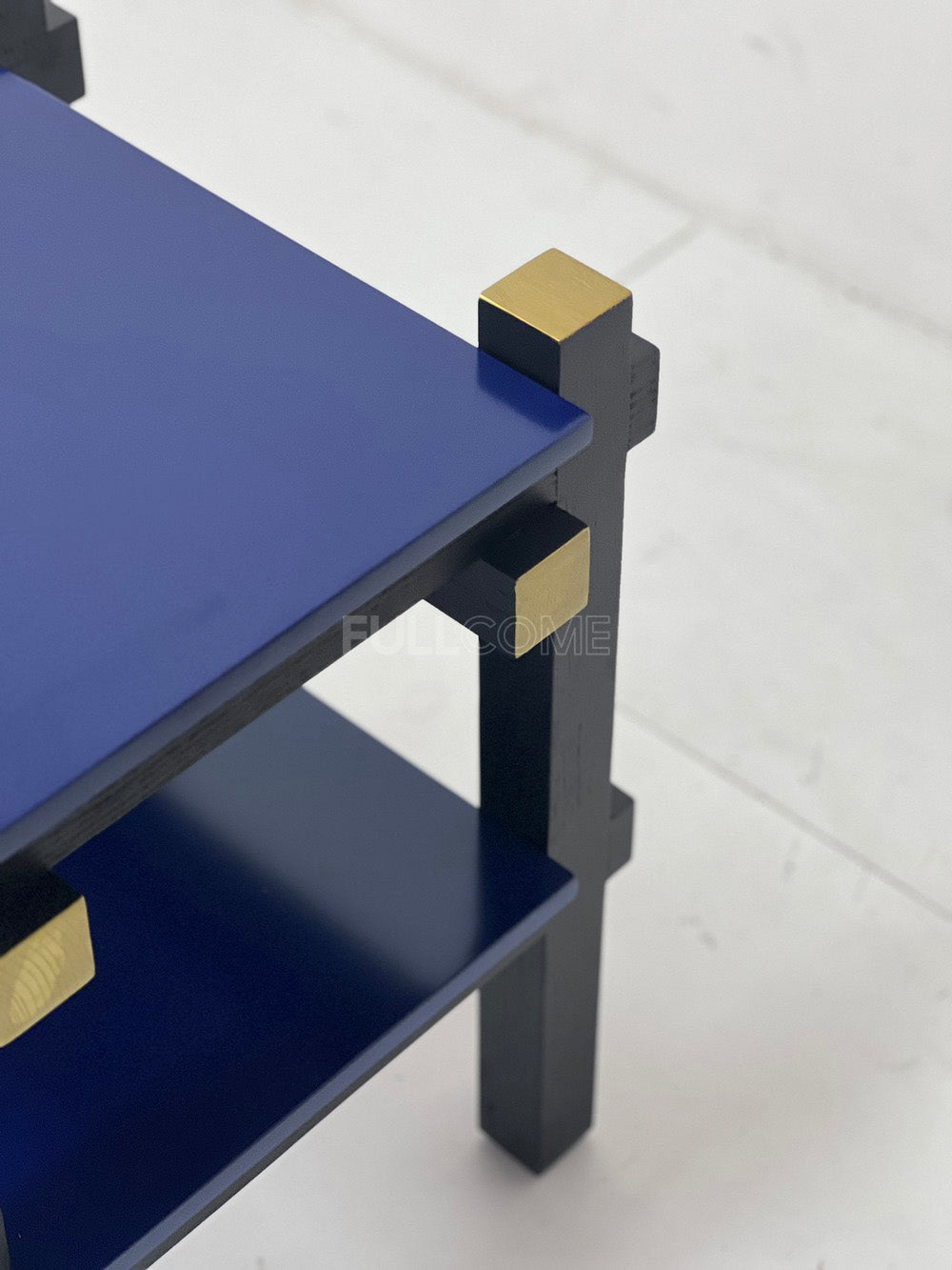 The Brass-Corner Side Table