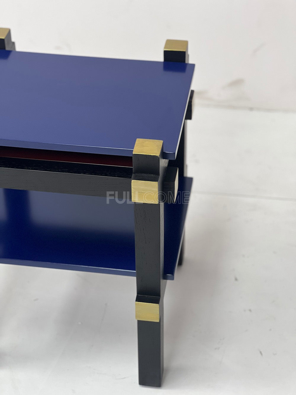 The Brass-Corner Side Table