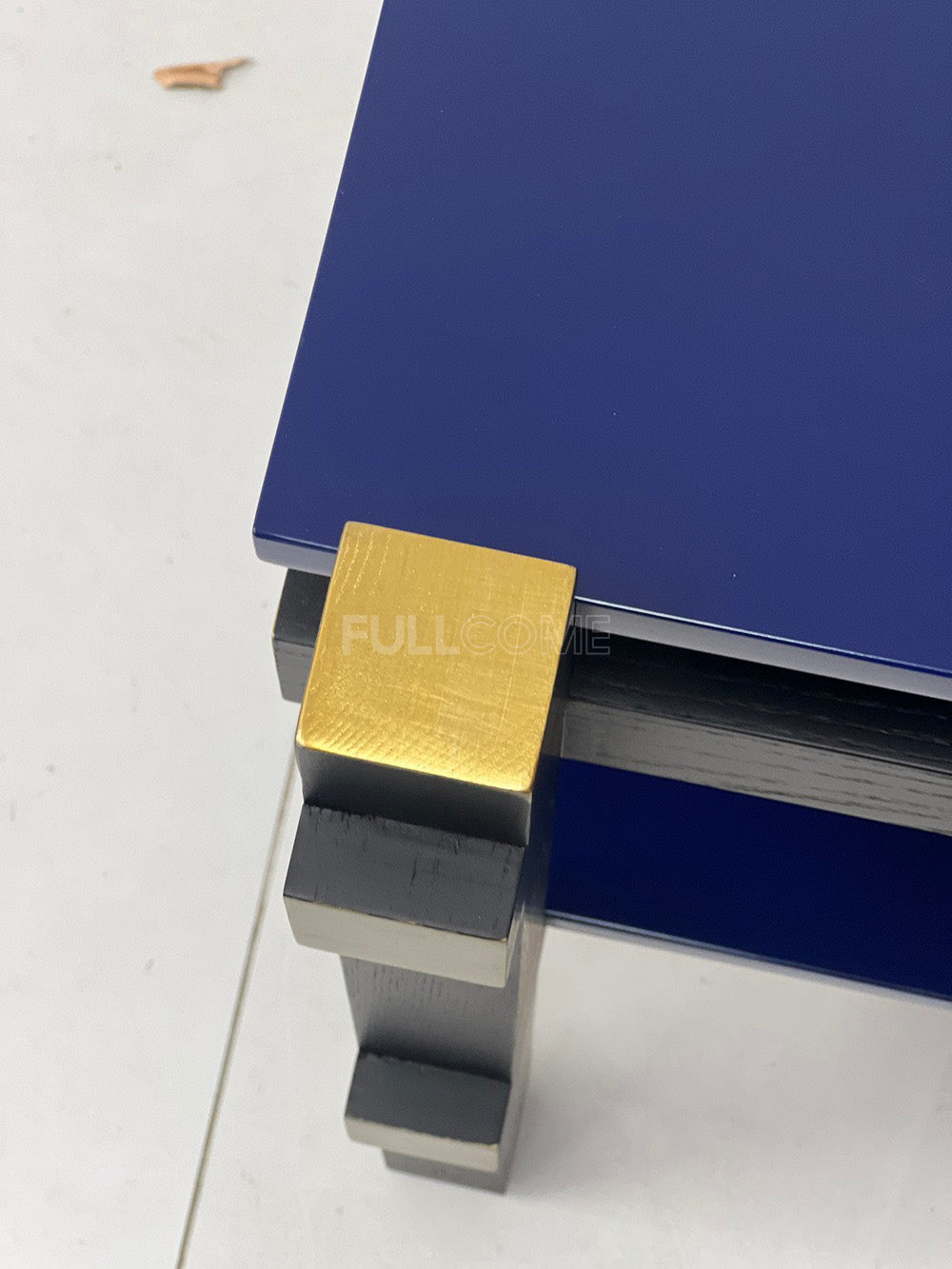The Brass-Corner Side Table