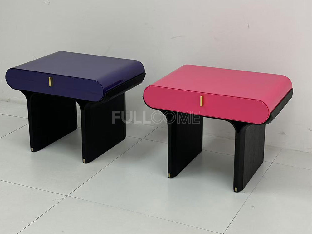 The Waterfall Bench Nightstand